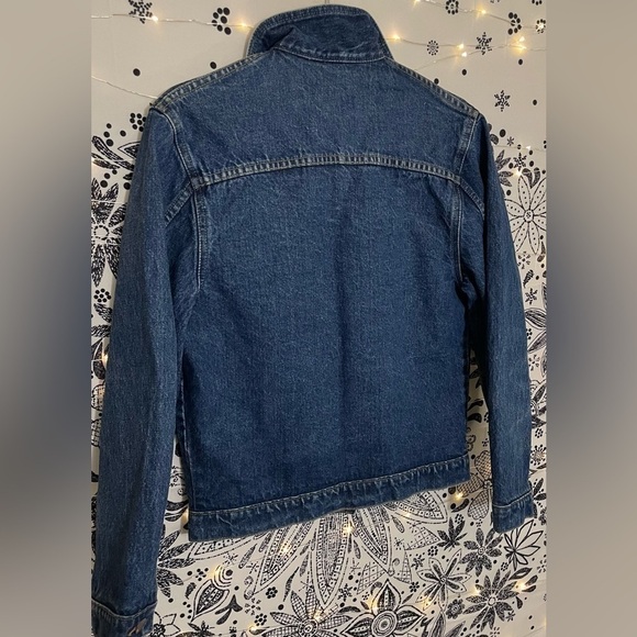 Vintage 80s 90s REAL jean jacket, 100% cotton, made in Chile. Amazing condition! - Picture 7 of 12